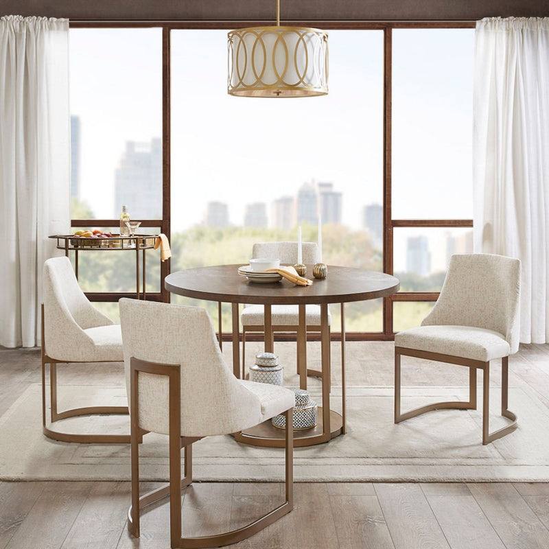 Contemporary Modern Accent Dining Chairs (Set of 2) - R&R Furniture Gallery (Fountain Valley, CA)
