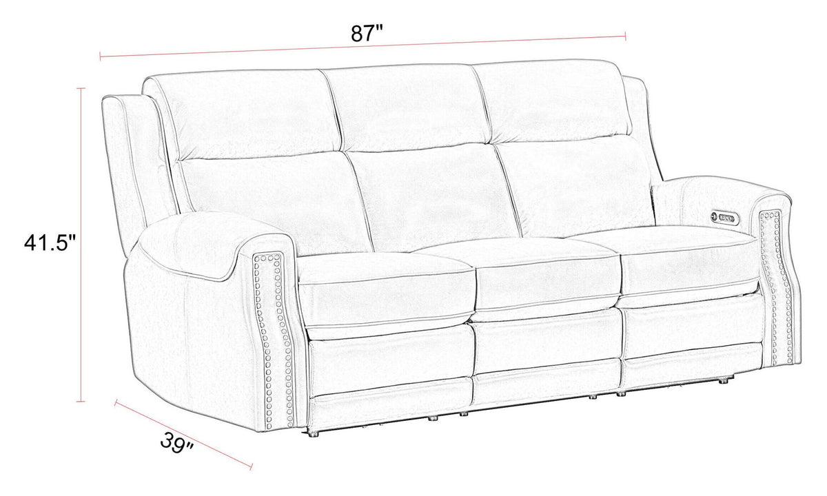 Hensley - Power Reclining Sofa Set