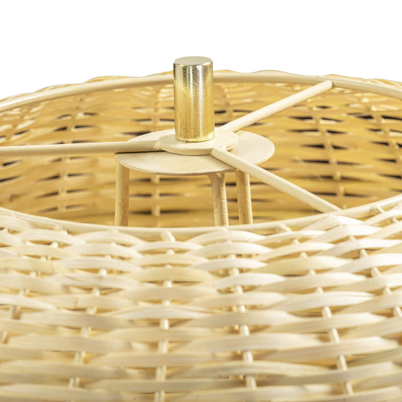 Kootu - Rattan Floor Lamp - Natural - R&R Furniture Gallery (Fountain Valley, CA)