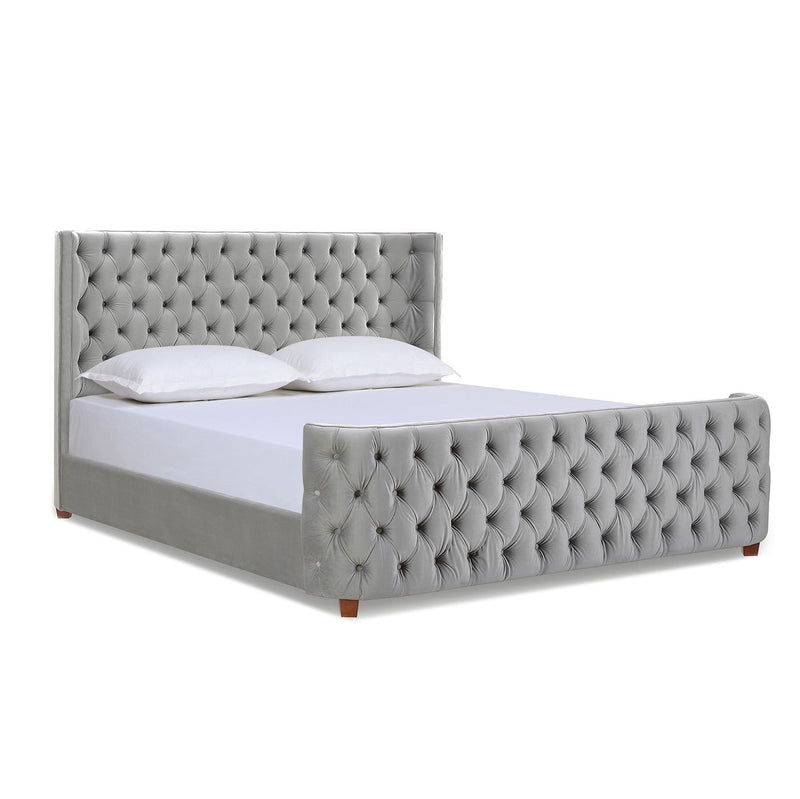 Brooklyn - Tufted Panel Bed Headboard And Footboard Set - R&R Furniture Gallery (Fountain Valley, CA)