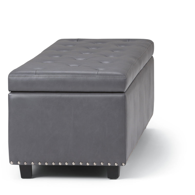 Hamilton - Upholstered Storage Ottoman - R&R Furniture Gallery (Fountain Valley, CA)