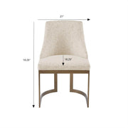 Contemporary Modern Accent Dining Chairs (Set of 2) - R&R Furniture Gallery (Fountain Valley, CA)