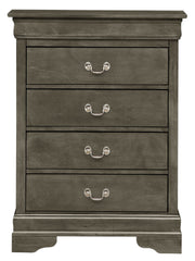 Elegant traditional style storage chest by Glory Furniture, showcasing a wooden accent chest with decorative carvings and a smooth finish.
