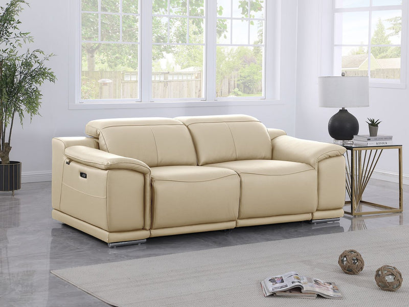 9762 - 2-Piece Modular Power Reclining Console With 2 Power Recliners In - R&R Furniture Gallery (Fountain Valley, CA)
