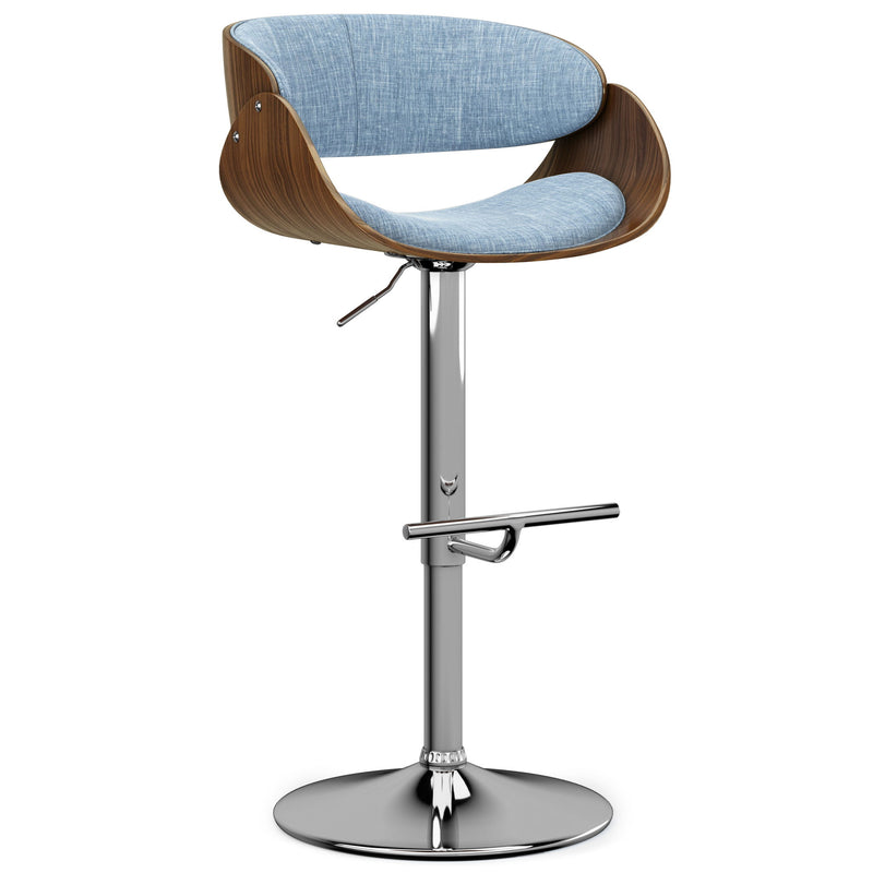 Amery - Mid Century Modern Adjustable Swivel Bar Stool - R&R Furniture Gallery (Fountain Valley, CA)