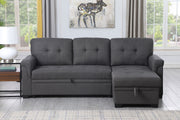 Lucca - Reversible Sleeper Sectional Sofa With Storage Chaise - R&R Furniture Gallery (Fountain Valley, CA)