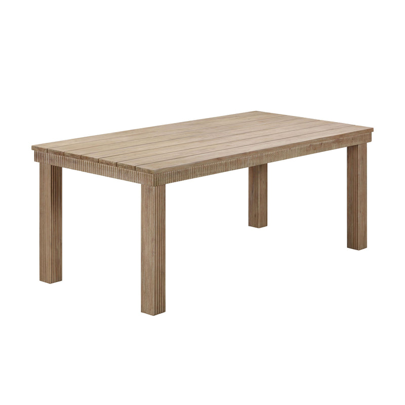 Cassie - Outdoor Rectangular Dining Table - R&R Furniture Gallery (Fountain Valley, CA)