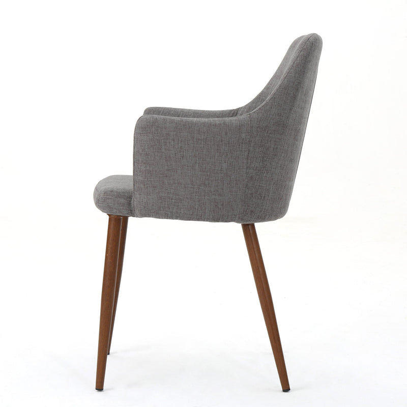 Elegant Dining Chair With Contoured Support - R&R Furniture Gallery (Fountain Valley, CA)