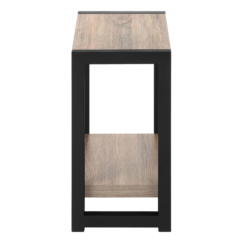 Accent Side Table, Narrow, Small, 2 Tier, Contemporary And Modern - R&R Furniture Gallery (Fountain Valley, CA)
