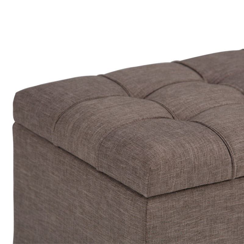 Sienna - Upholstered Storage Ottoman Bench - R&R Furniture Gallery (Fountain Valley, CA)