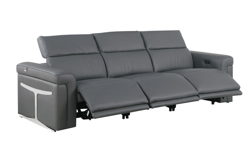 1126 - 6-Piece Modular Power Reclining Sofa, Loveseat & Chair Set In With 6 Power Recliners & Power Headrests