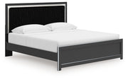 Zuraleus - Upholstered Panel Platform Bed With Roll Slats - R&R Furniture Gallery (Fountain Valley, CA)