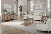Loveseat Reversable Cushion With 2 Pillows - Off White - R&R Furniture Gallery (Fountain Valley, CA)