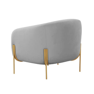 Kandra - Velvet Accent Chair - R&R Furniture Gallery (Fountain Valley, CA)