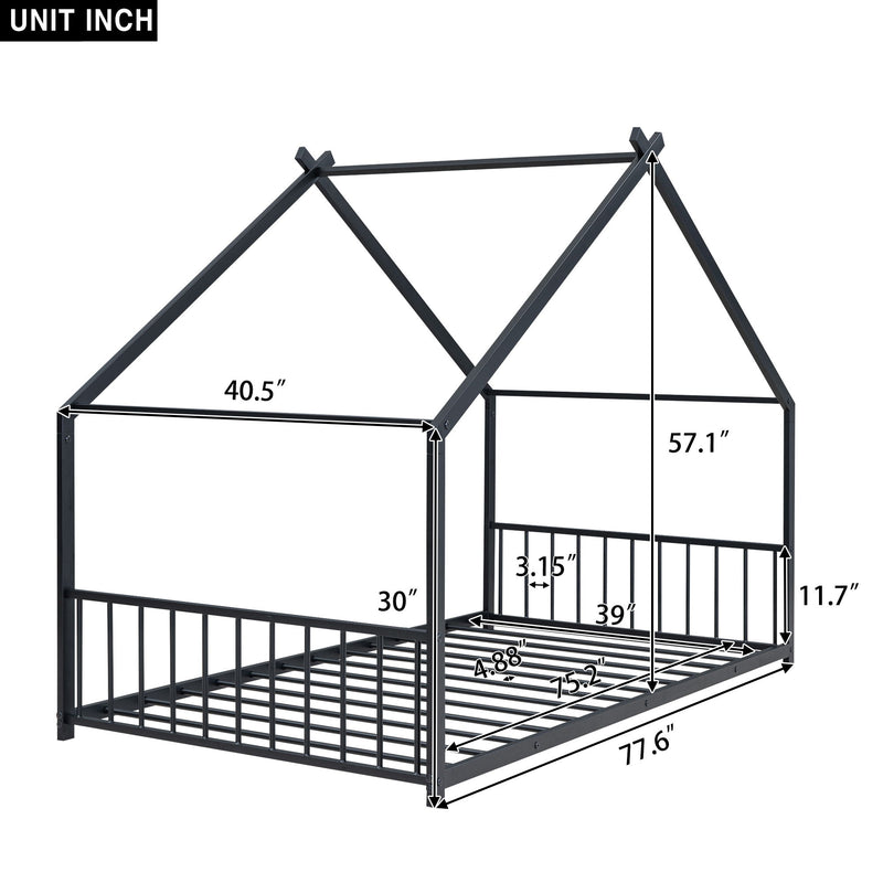 Metal House Bed - R&R Furniture Gallery (Fountain Valley, CA)