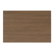 Brown Simpli-Home Warm Shaker bedside table with two drawers, accent nightstand with a warm wood finish and modern design.