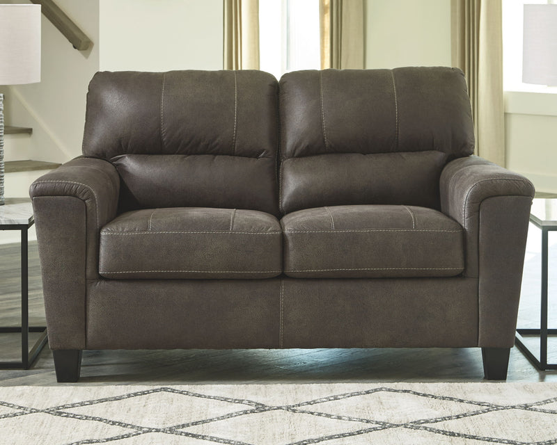 Navi - Stationary Loveseat - R&R Furniture Gallery (Fountain Valley, CA)
