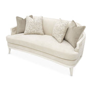La Marisia - Chenille Loveseat - Tranquil / Creamy Pearl - R&R Furniture Gallery (Fountain Valley, CA)