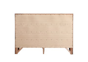 Glory Furniture Marilla dresser with multiple drawers, wood finish, and modern design for bedroom storage and organization.