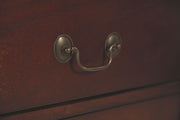 Alisdair - Two Drawer Night Stand - Reddish Brown - R&R Furniture Gallery (Fountain Valley, CA)