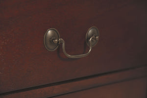 Alisdair - Two Drawer Night Stand - Reddish Brown - R&R Furniture Gallery (Fountain Valley, CA)
