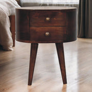 Rounded Bedside Table - R&R Furniture Gallery (Fountain Valley, CA)