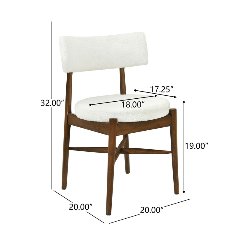Mid Century Modern Dining Chairs With Unique Design - R&R Furniture Gallery (Fountain Valley, CA)