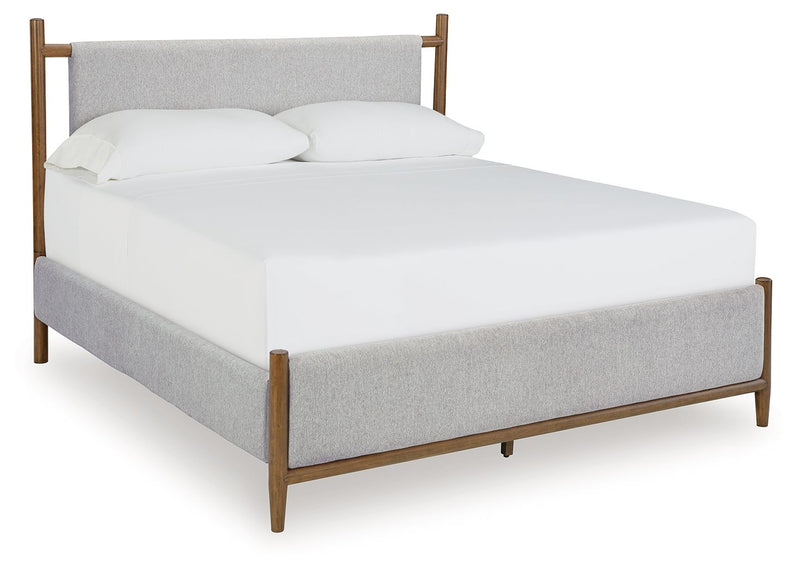Lyncott - Upholstered Bedroom Set - R&R Furniture Gallery (Fountain Valley, CA)