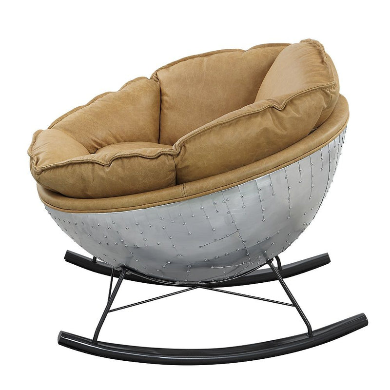 Pippin - Accent Chair - Morocco Top Grain Leather - R&R Furniture Gallery (Fountain Valley, CA)