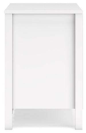Hallityn - Two Drawer Night Stand - White - R&R Furniture Gallery (Fountain Valley, CA)