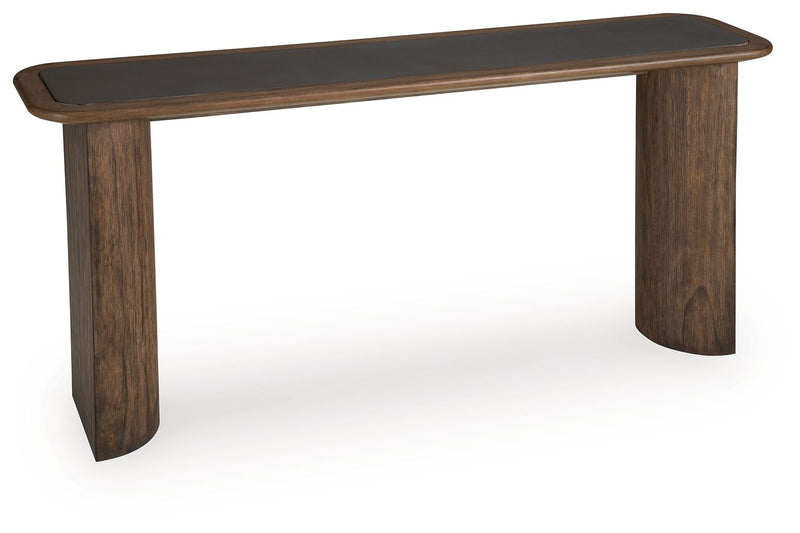 Dontayne - Sofa Table - Warm Brown - R&R Furniture Gallery (Fountain Valley, CA)