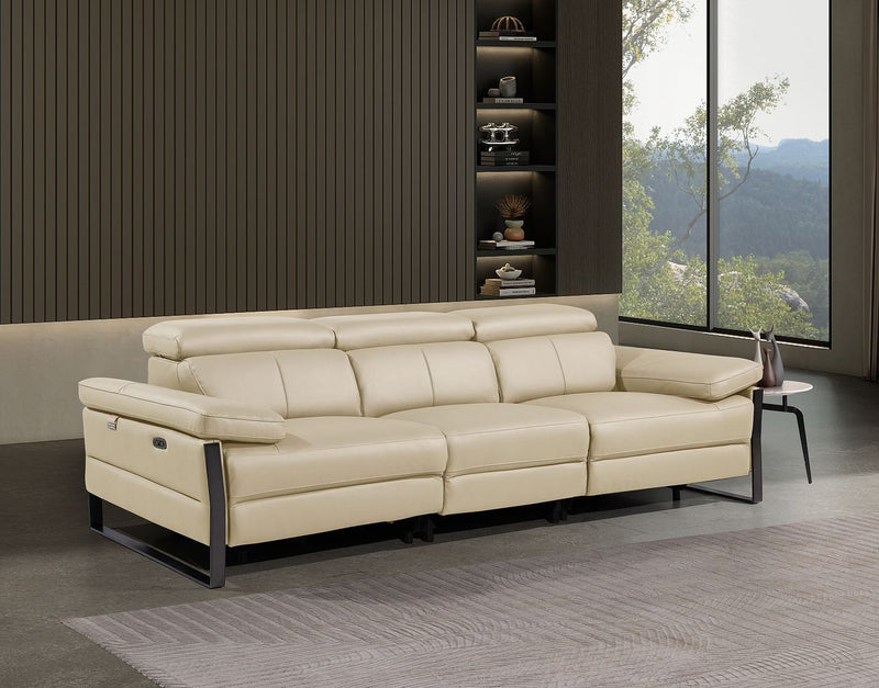 1246 - Modular Power Dual Reclining Sofa With Power Reclining Headrests - R&R Furniture Gallery (Fountain Valley, CA)