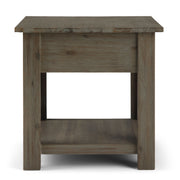 Monroe - Handcrafted Side Table - R&R Furniture Gallery (Fountain Valley, CA)