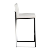 Lumi Source Fuji high back barstool with contemporary elegant design, showcasing sleek modern style and comfortable seating.