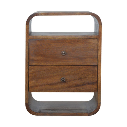 Curve Drawer Nightstand - R&R Furniture Gallery (Fountain Valley, CA)