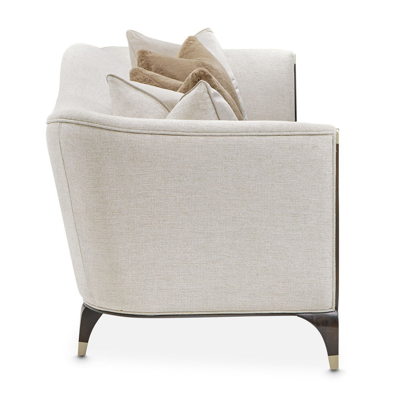 Paris Chic - Sofa - Cremini / Espresso - R&R Furniture Gallery (Fountain Valley, CA)