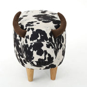 Cow Shaped Ottoman Footstool - R&R Furniture Gallery (Fountain Valley, CA)