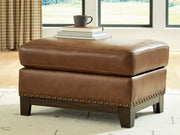 Saonara - Ottoman - Amber - R&R Furniture Gallery (Fountain Valley, CA)