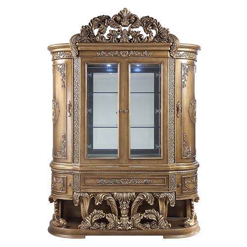 Constantine - Curio - Gold - R&R Furniture Gallery (Fountain Valley, CA)