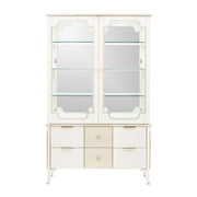 La Marisia - Display Cabinet - Creamy Pearl - R&R Furniture Gallery (Fountain Valley, CA)