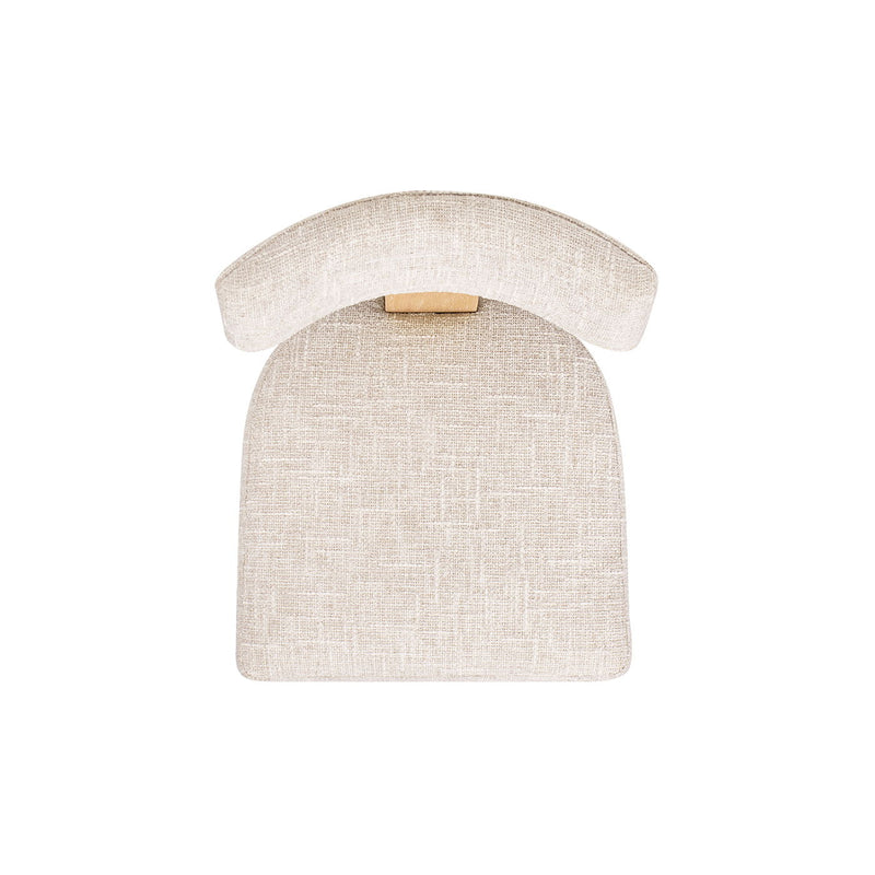 Louise - Split Back Upholstered Dining Side Chair (Set of 2) - Travertine Beige - R&R Furniture Gallery (Fountain Valley, CA)