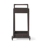 Resin Wicker Bar Cart With Metal Frame - Brown - R&R Furniture Gallery (Fountain Valley, CA)