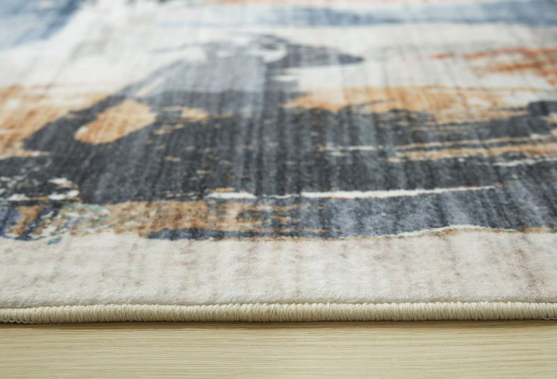 Hessland - Washable Rug - R&R Furniture Gallery (Fountain Valley, CA)