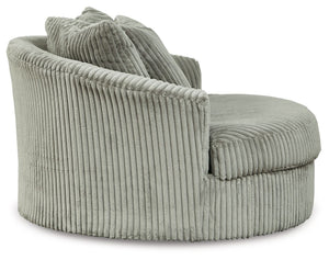 Lindyn - Oversized Swivel Accent Chair - R&R Furniture Gallery (Fountain Valley, CA)