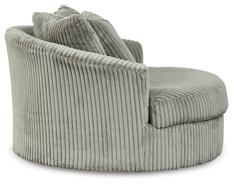 Lindyn - Oversized Swivel Accent Chair - R&R Furniture Gallery (Fountain Valley, CA)
