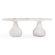 Smooch - 87" Indoor / Outdoor Oval Dining Table - R&R Furniture Gallery (Fountain Valley, CA)