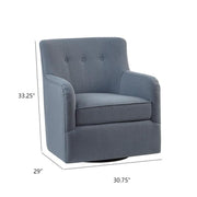 Adele - Swivel Chair With Button Tufted Back - R&R Furniture Gallery (Fountain Valley, CA)