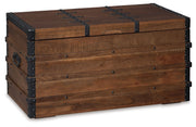 Kettleby - Storage Trunk - Brown - R&R Furniture Gallery (Fountain Valley, CA)