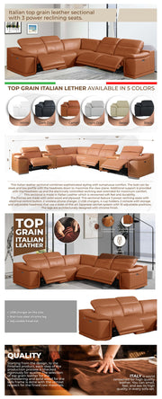 9762 - Power Reclining Sectional - R&R Furniture Gallery (Fountain Valley, CA)