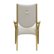 Scotts Square - Dining Arm Chair - Light Champagne - R&R Furniture Gallery (Fountain Valley, CA)